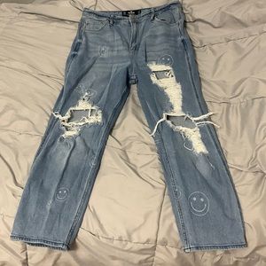 Hollister mom jeans